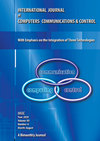 International Journal of Computers Communications & Control杂志封面